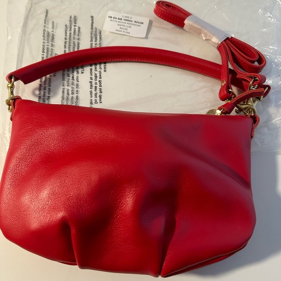 Clare V petit moyen - red - Picture 2 of 3